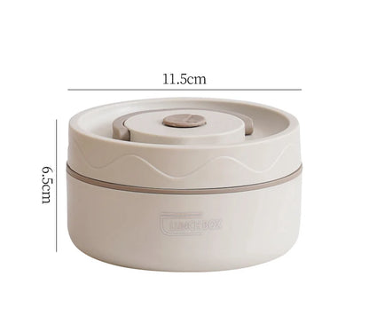 Ensemble 4 Boîtes à Lunch Isothermes avec Sac – Bento Repas