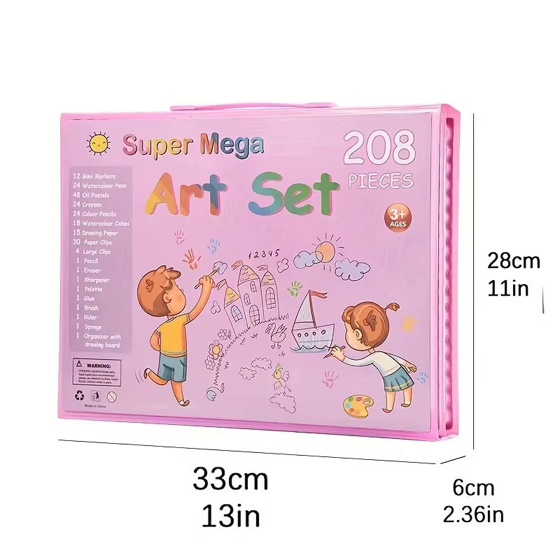 ensemble de crayons aquarelle مجموعة أقلام ألوان مائية