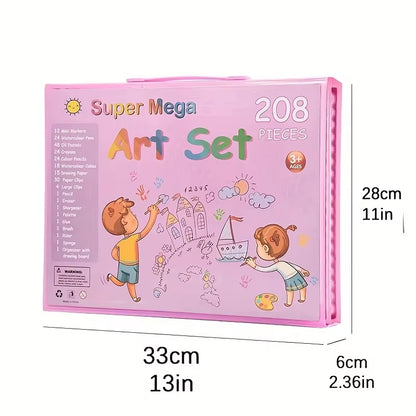 ensemble de crayons aquarelle مجموعة أقلام ألوان مائية