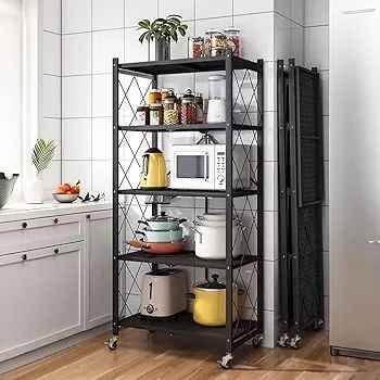Étagère de Cuisine Pliable رف مطبخ معدني