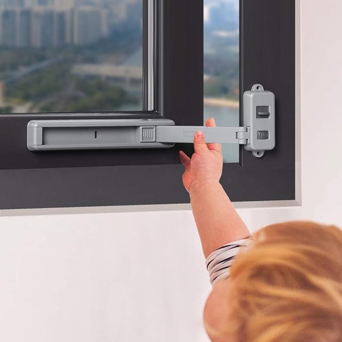 WINDOW SAFETY LOCK قفل أمان النوافذ