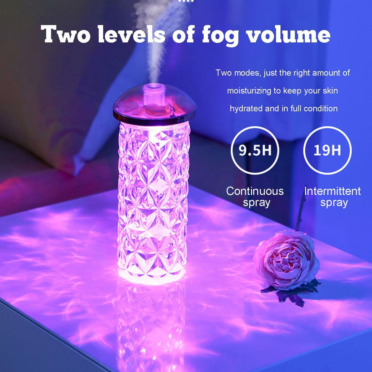 mini humidificateur coloré مرطب هواء صغير ملون