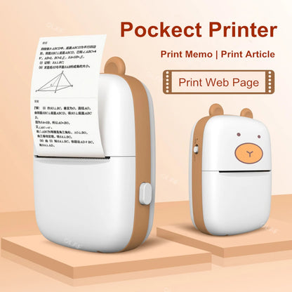 mini printer طابعة محمولة