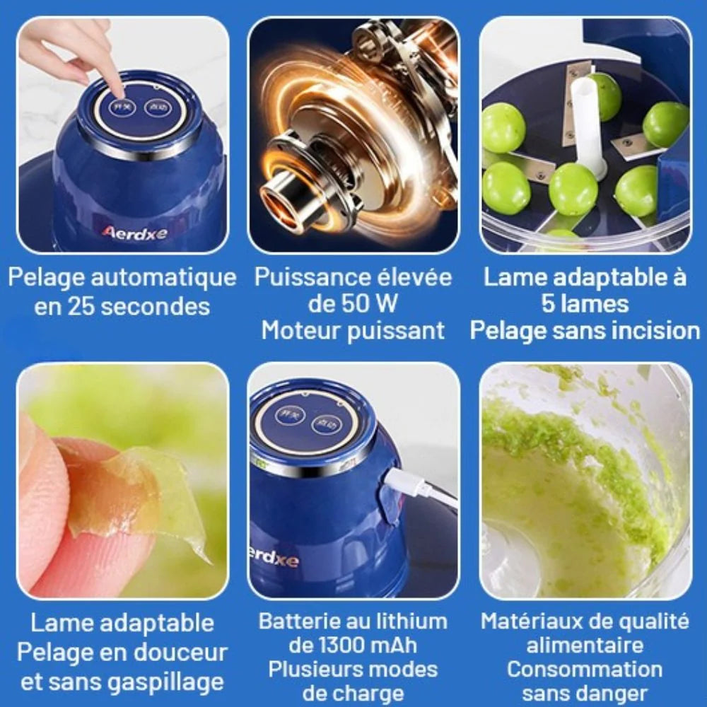 Éplucheur Électrique Fruits & Légumes | MATJARRA Maroc