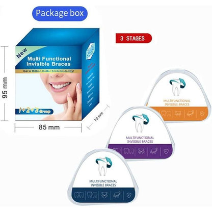 Invisible Braces طقم تقويم الأسنان الشفاف