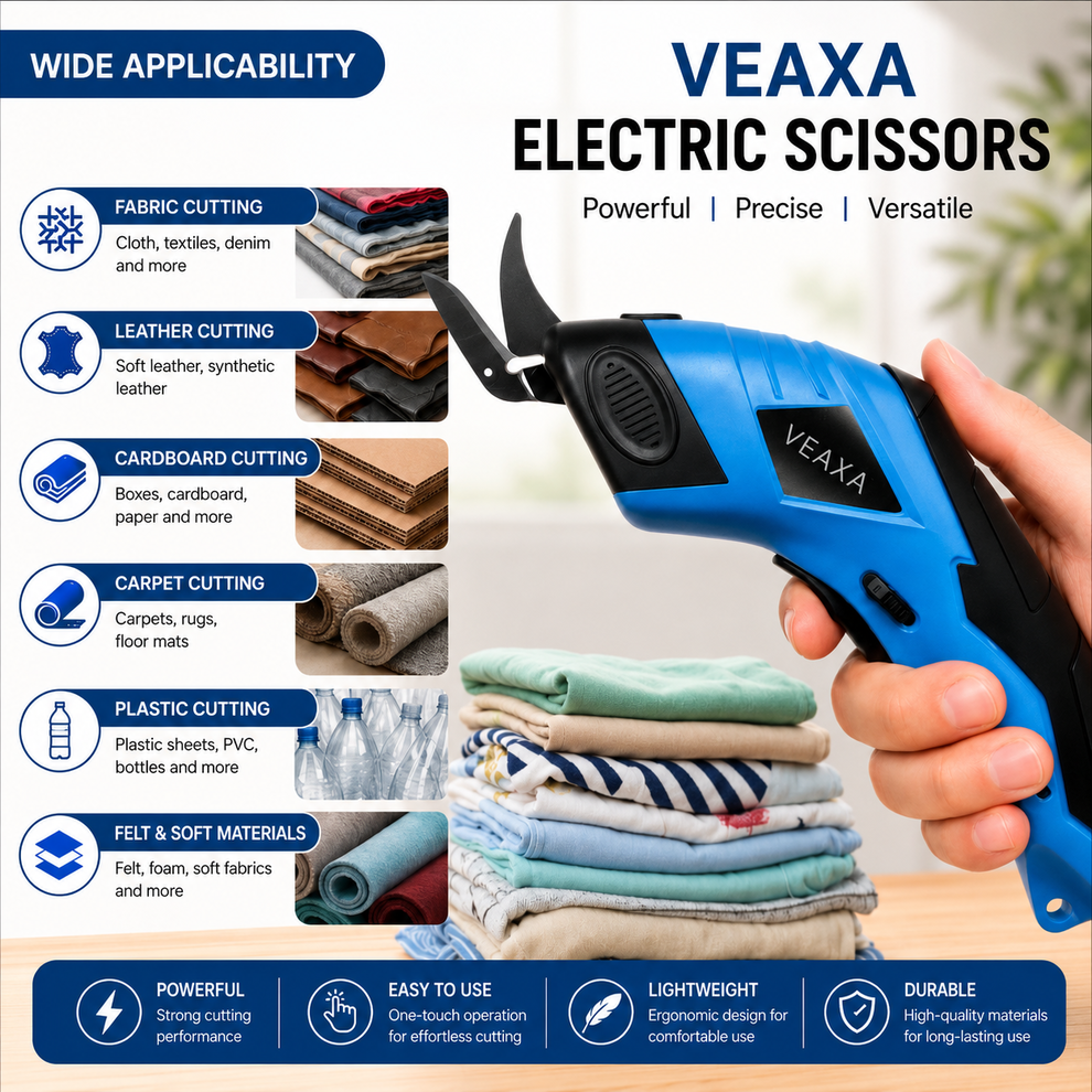 مقص فياكسا الكهربائي -VEAXA E-Scissors