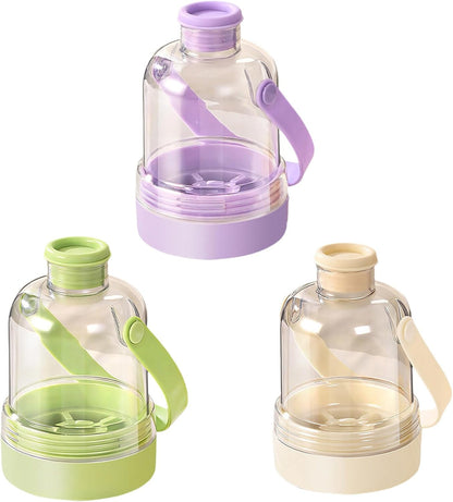 Bouteille d'eau زجاجة ماء على شكل مكعب ثلج