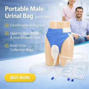 Poche à urine portableحقيبة تجميع البول بتصميم مريح
