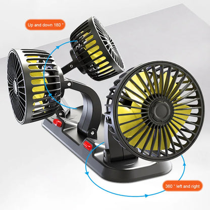 Ventilateur de Refroidissement مروحة تبريد سيارة بثلاثة رؤوس