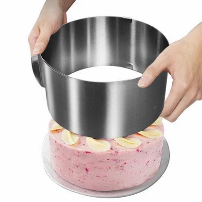 قالب كيك دائري قابل للتعديل - Cercle à Gâteau Réglable