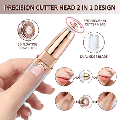 4-en-1 مزيل شعر الوجه