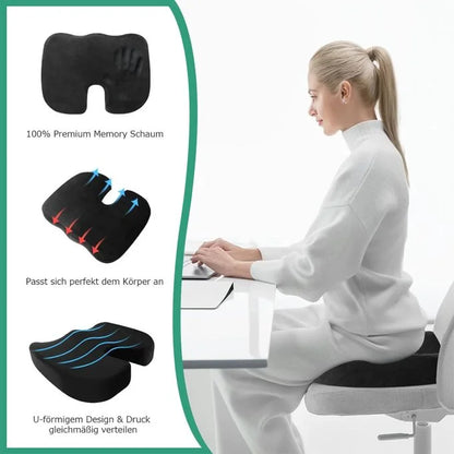 Coussin Ergonomique Hanches & Assise Confortable | MATJARRA