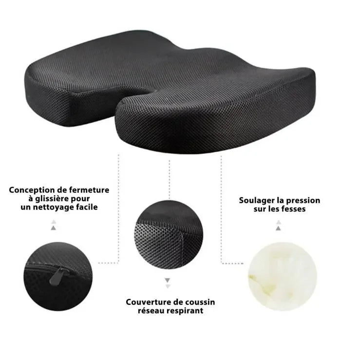 Coussin Ergonomique Hanches & Assise Confortable | MATJARRA