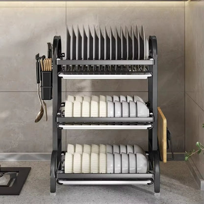 Égouttoir de cuisine multifonctionnel رف مطبخ متعدد الوظائف