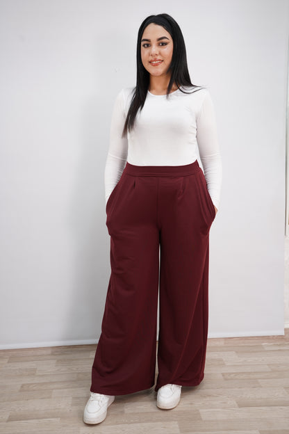 Pantalon Wide Leg Femme Oversize – Coupe Large & Confortable