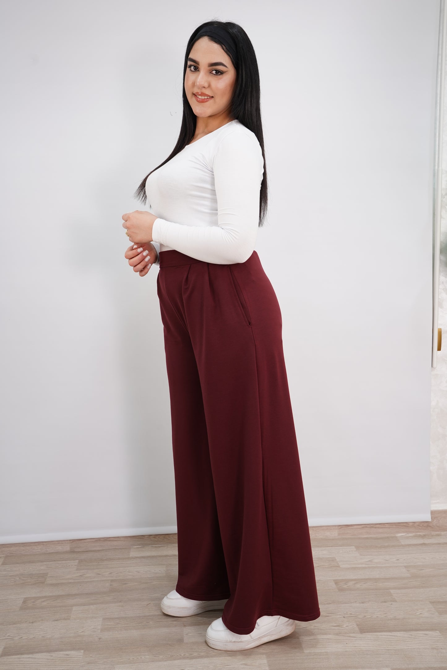 Pantalon Wide Leg Femme Oversize – Coupe Large & Confortable