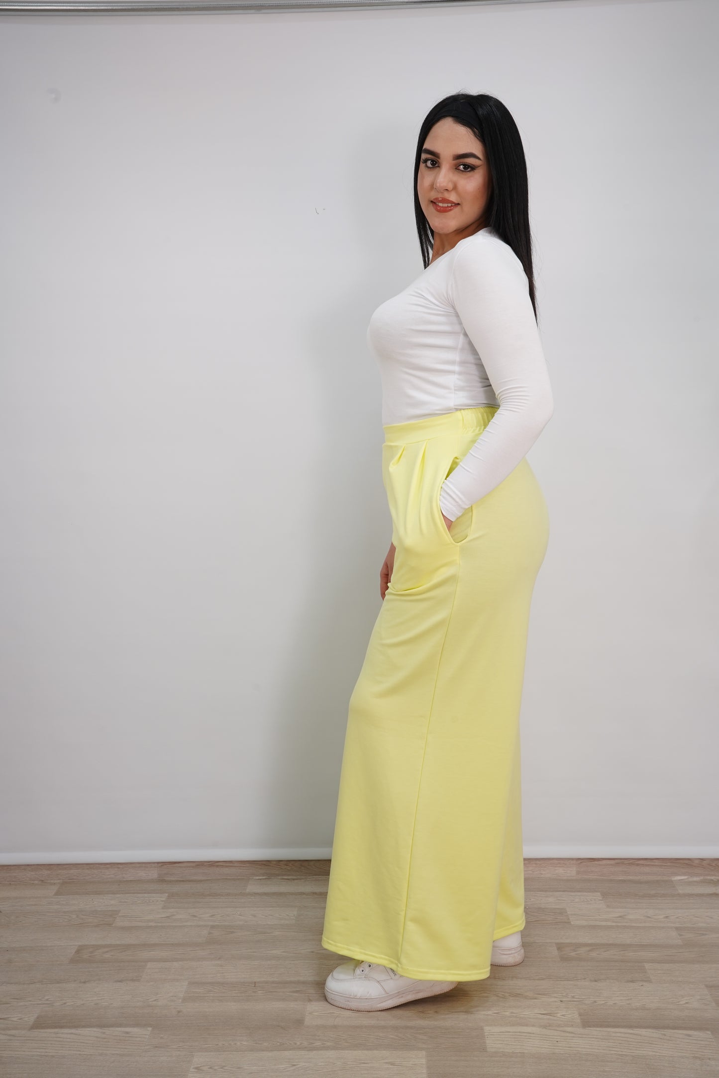 Pantalon Wide Leg Femme Oversize – Coupe Large & Confortable
