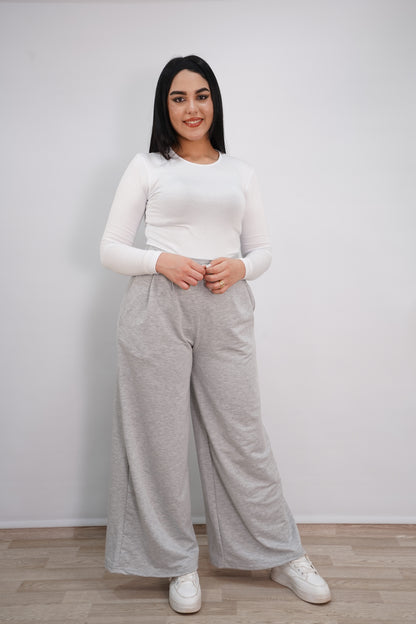 Pantalon Wide Leg Femme Oversize – Coupe Large & Confortable