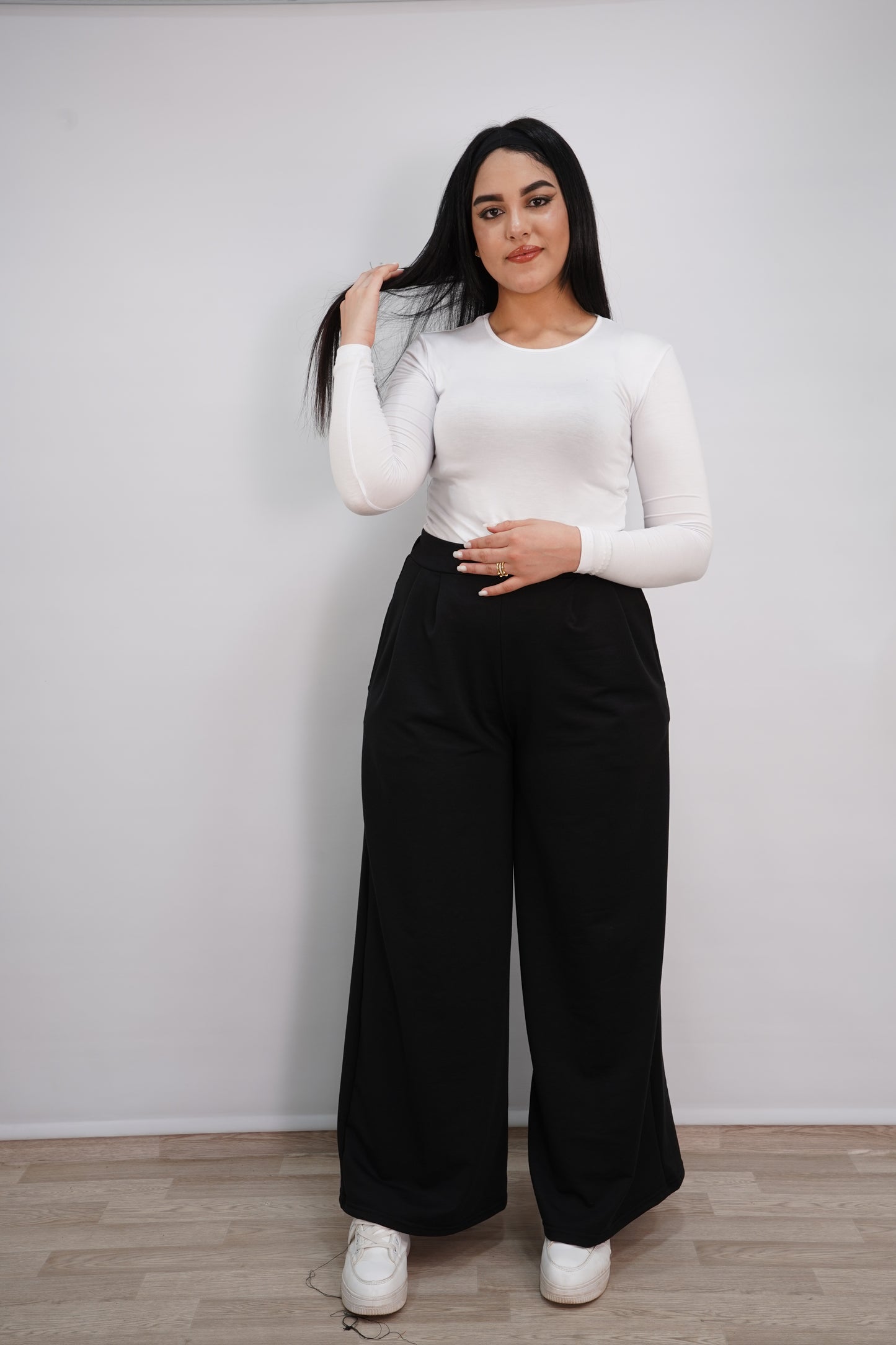 Pantalon Wide Leg Femme Oversize – Coupe Large & Confortable