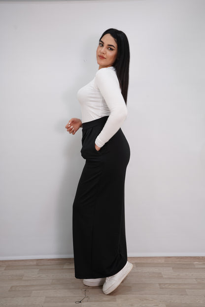 Pantalon Wide Leg Femme Oversize – Coupe Large & Confortable