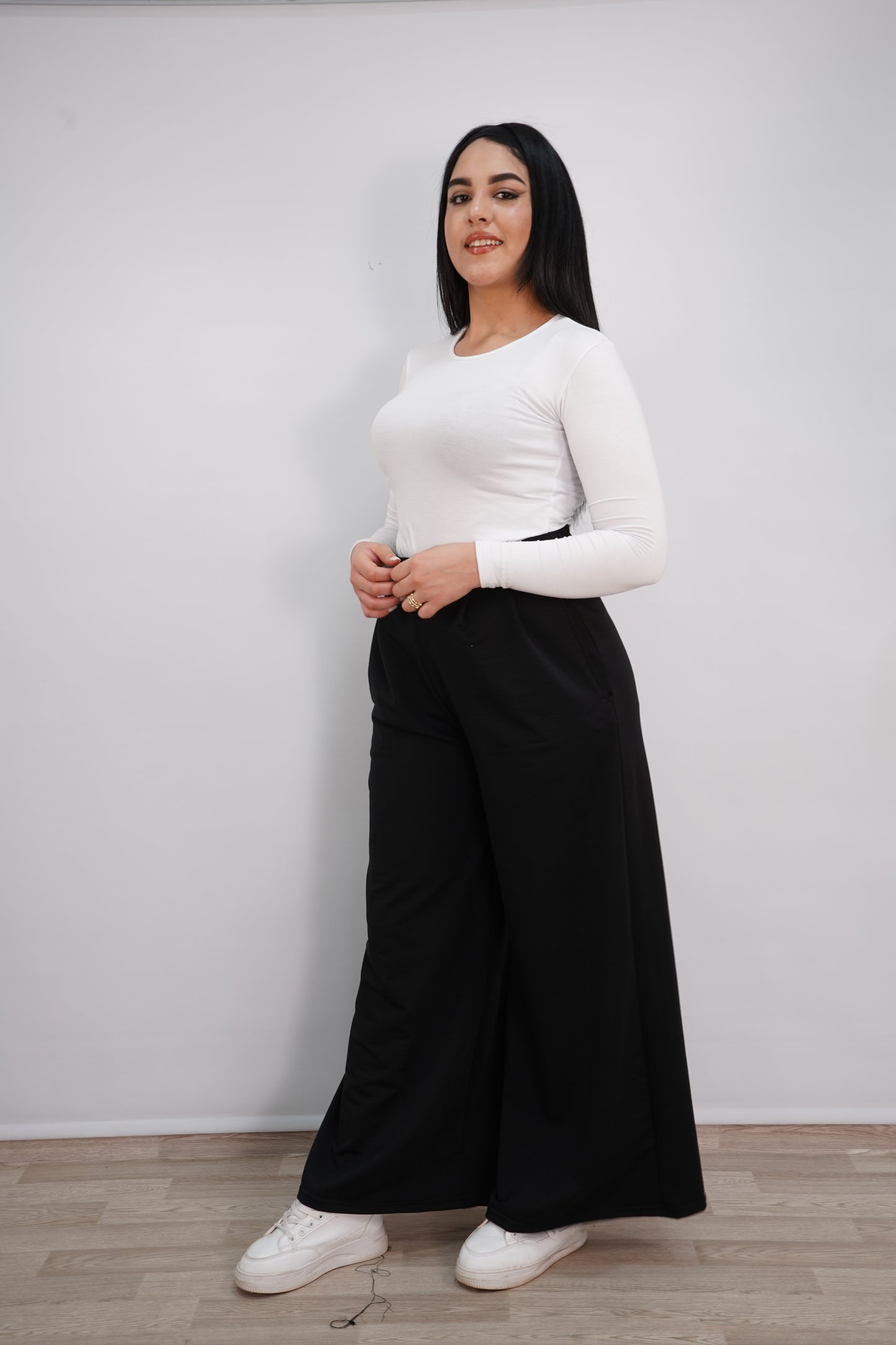 Pantalon Wide Leg Femme Oversize – Coupe Large & Confortable
