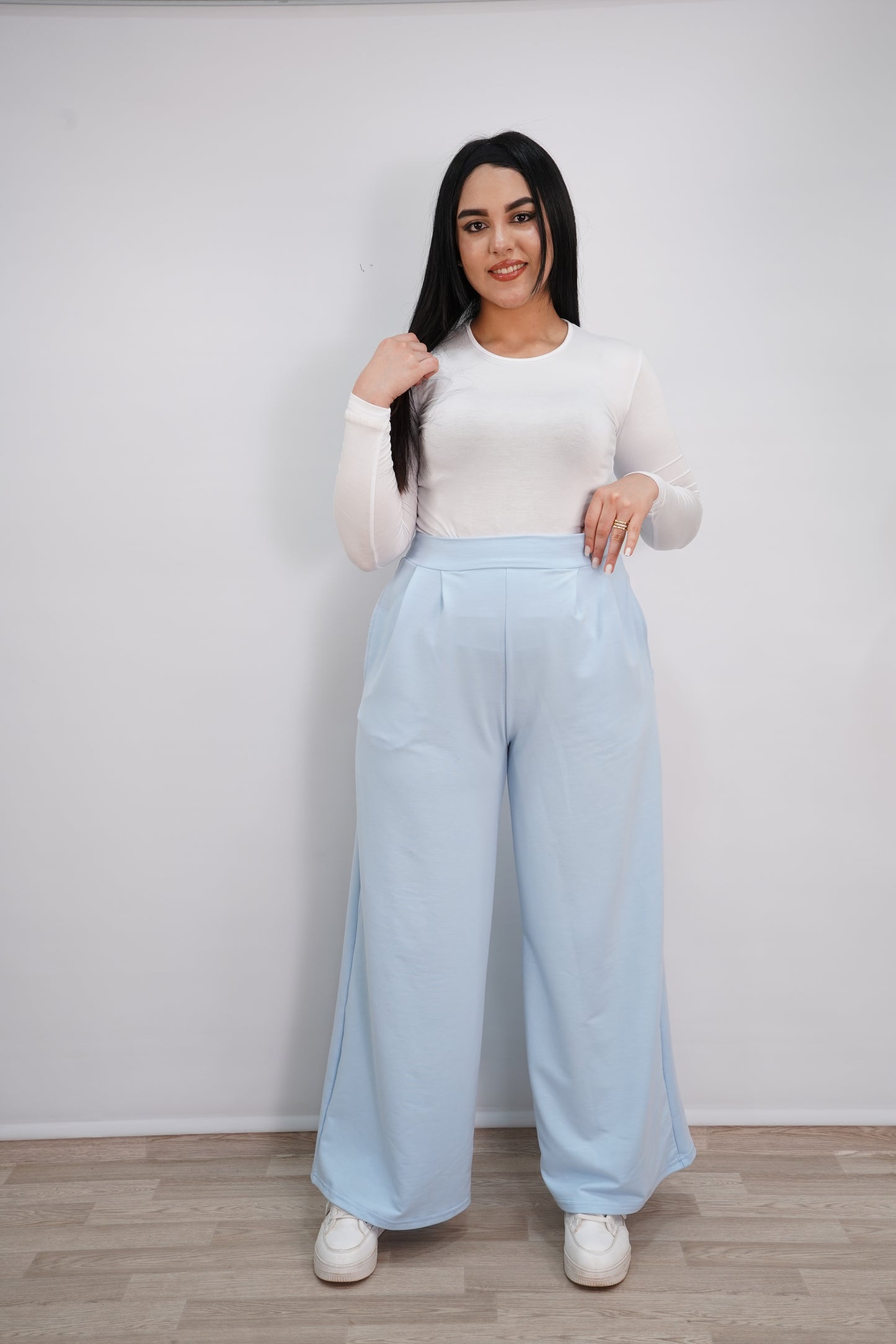 Pantalon Wide Leg Femme Oversize – Coupe Large & Confortable