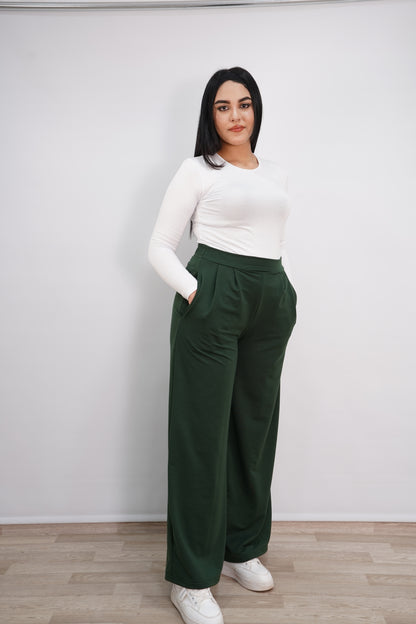 Pantalon Wide Leg Femme Oversize – Coupe Large & Confortable