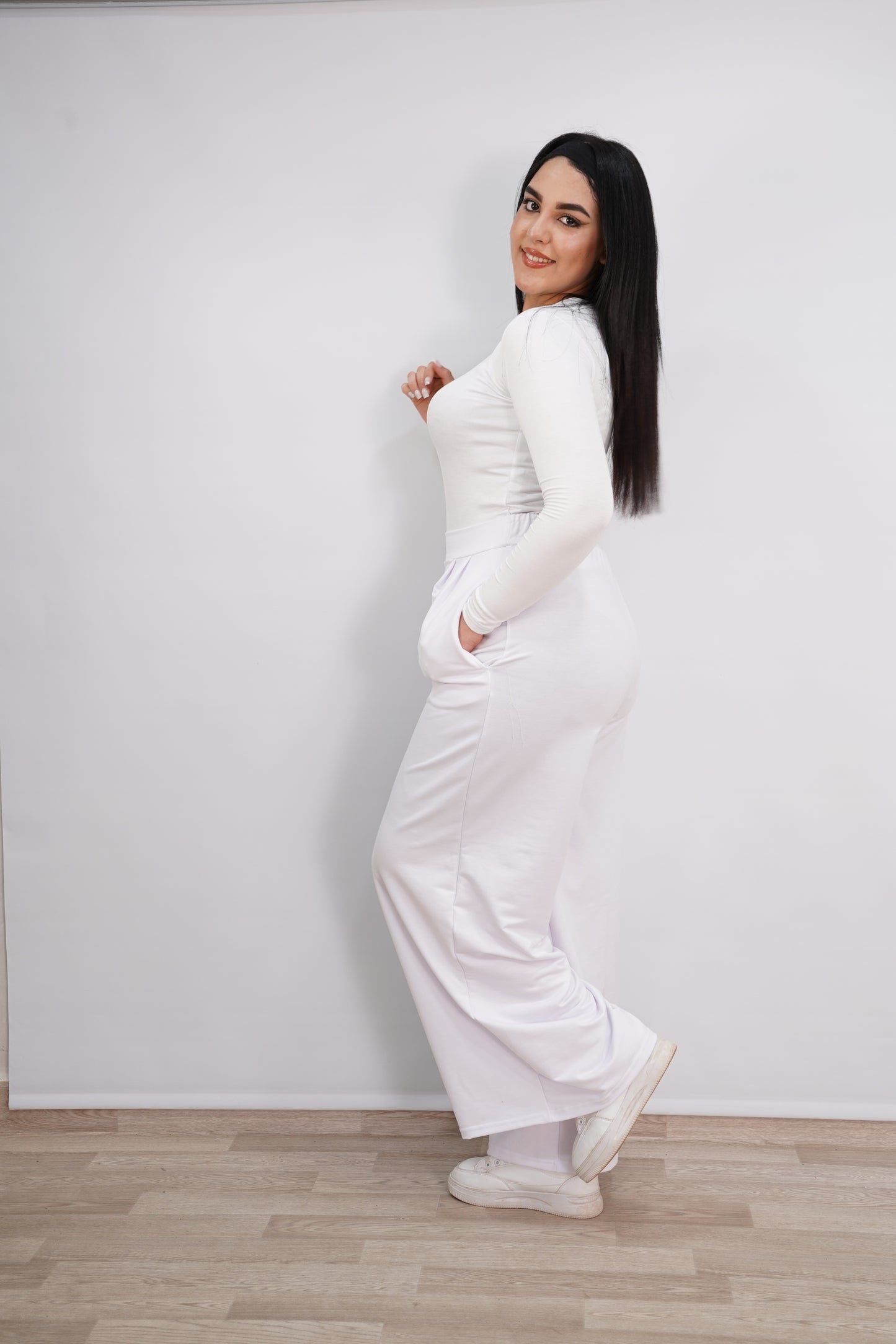 Pantalon Wide Leg Femme Oversize – Coupe Large & Confortable