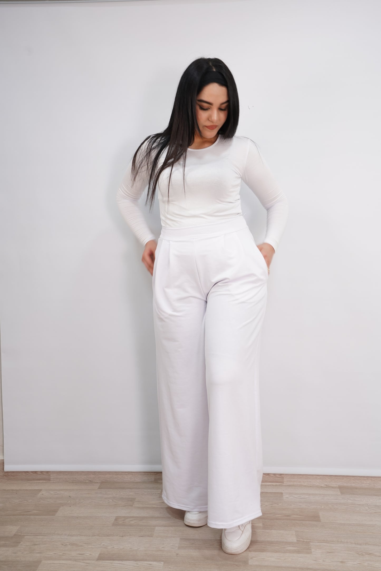 Pantalon Wide Leg Femme Oversize – Coupe Large & Confortable