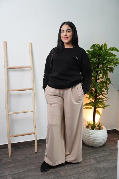 Pantalon Wide Leg Femme Oversize – Coupe Large & Confortable