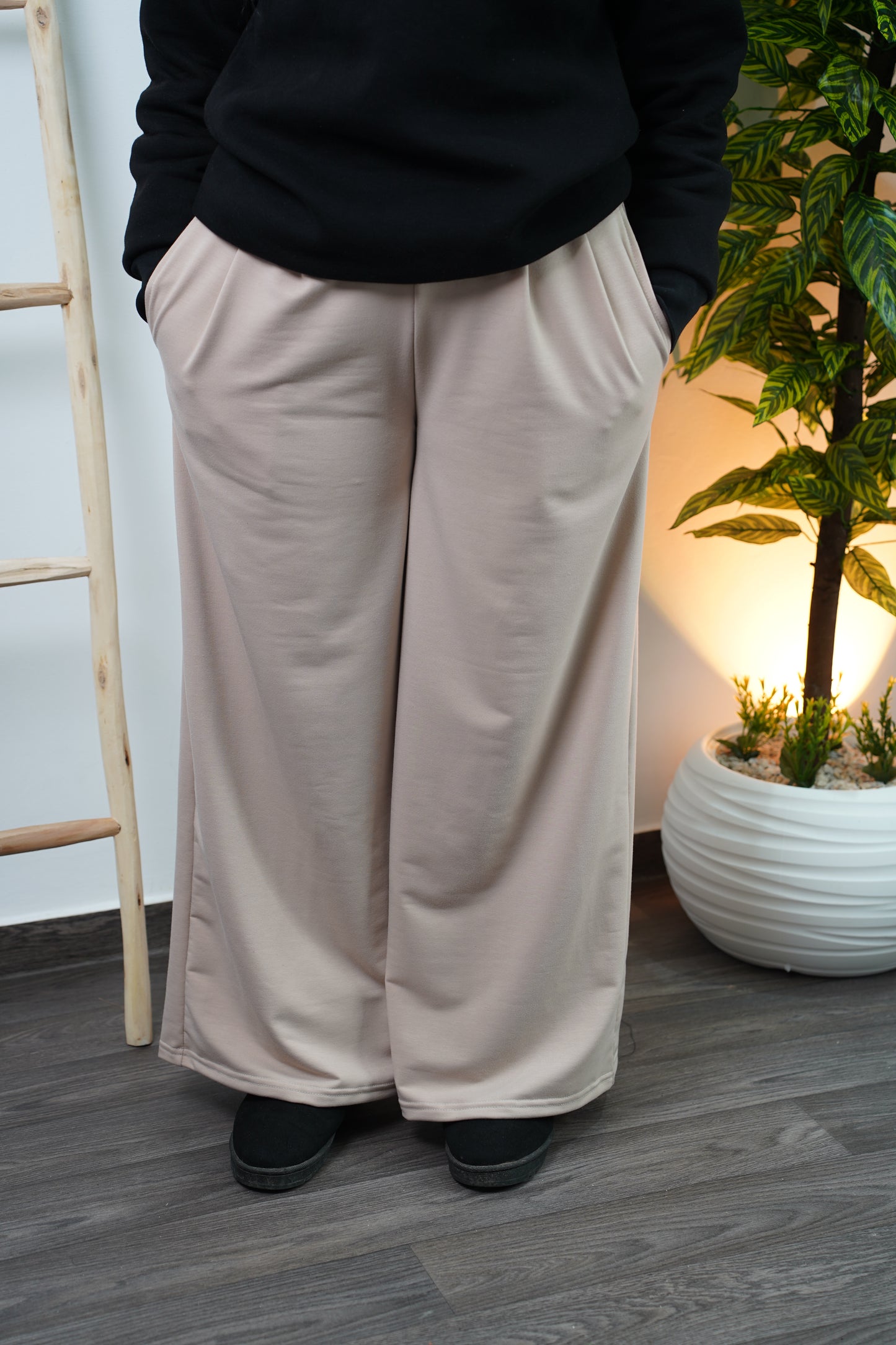 Pantalon Wide Leg Femme Oversize – Coupe Large & Confortable