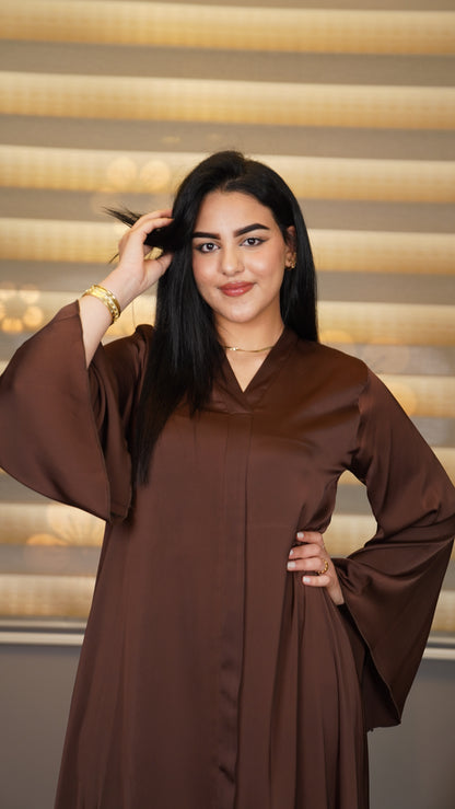 Abaya Femme Simple – Coupe Fluide & Élégante