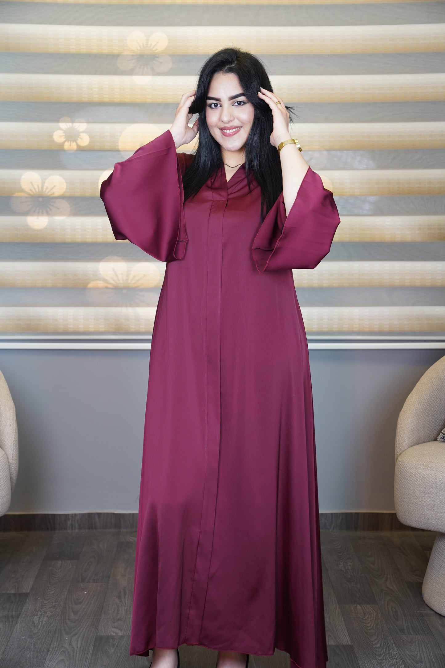 Abaya Femme Simple – Coupe Fluide & Élégante