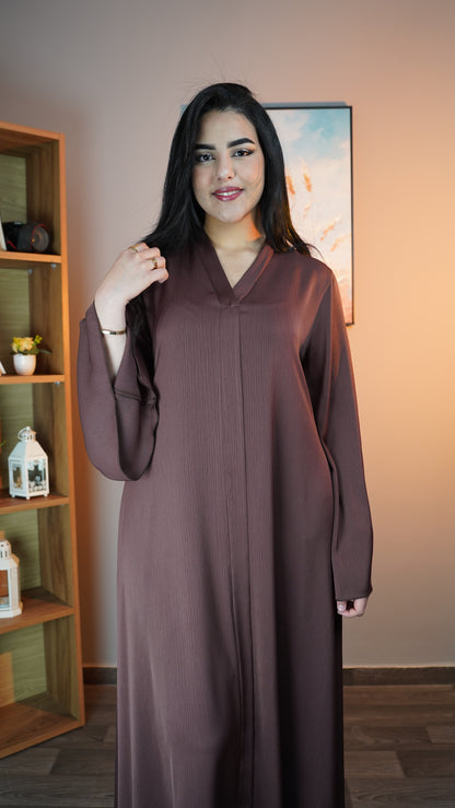 Abaya Femme Simple – Coupe Fluide & Élégante
