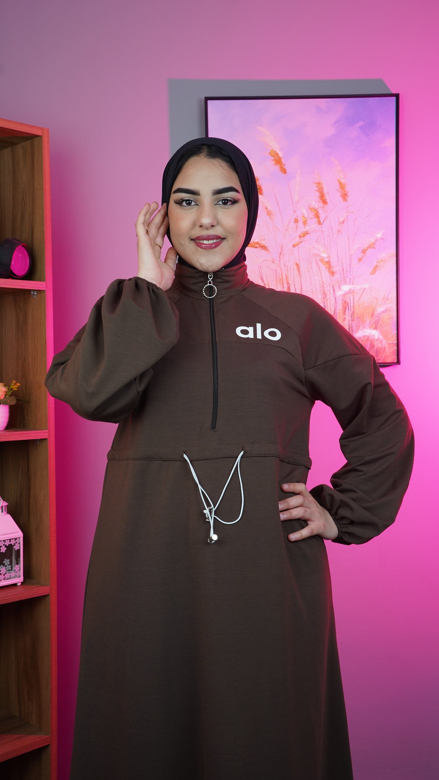 Ensemble Femme Kaswa Alo en Lycra – Mi-Saison & Confortable