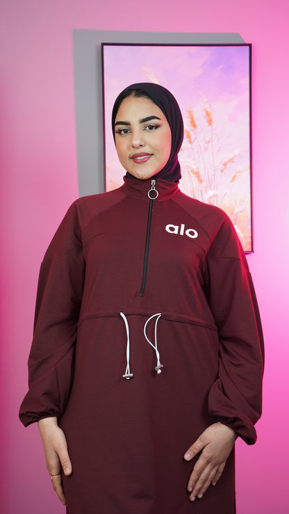 Ensemble Femme Kaswa Alo en Lycra – Mi-Saison & Confortable