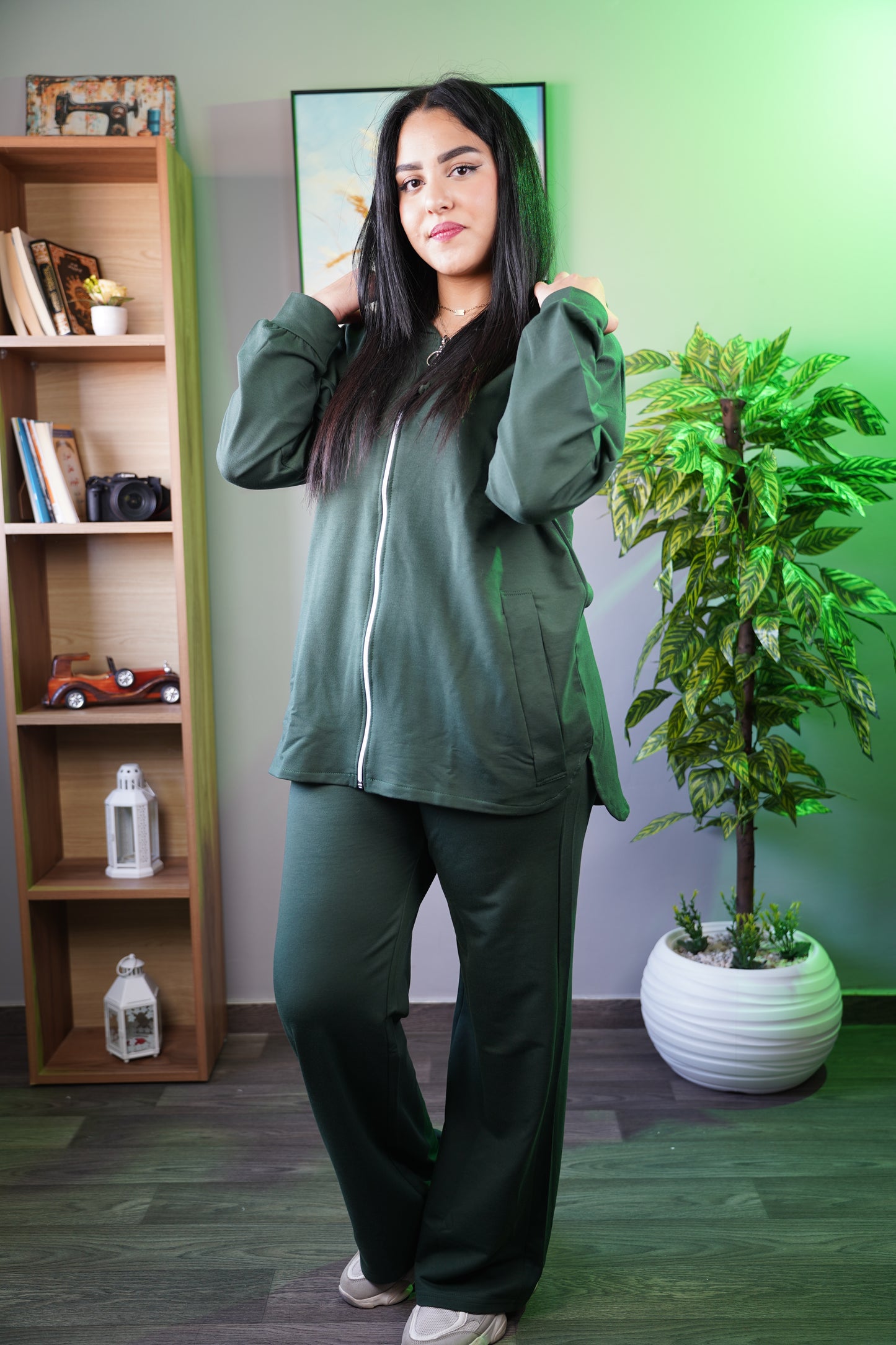 Survêtement Femme Piknik en Lycra – Ensemble Confortable & Tendance
