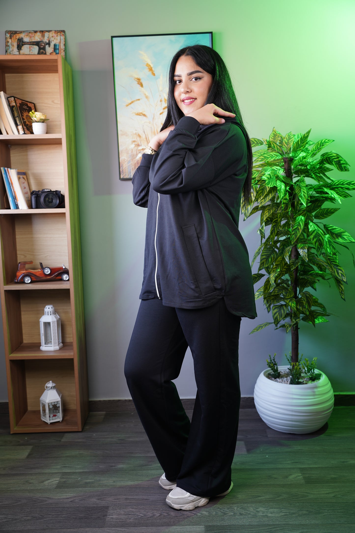 Survêtement Femme Piknik en Lycra – Ensemble Confortable & Tendance