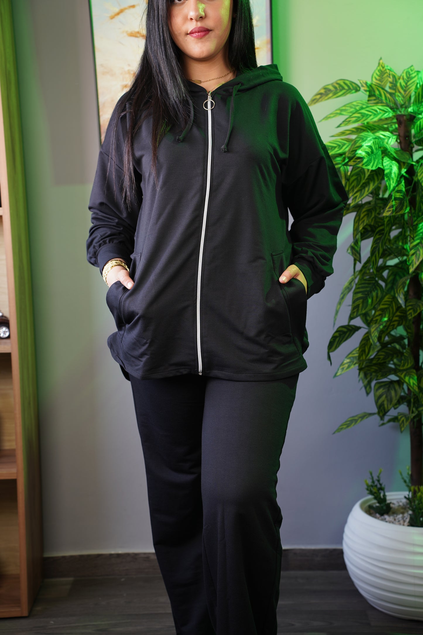 Survêtement Femme Piknik en Lycra – Ensemble Confortable & Tendance