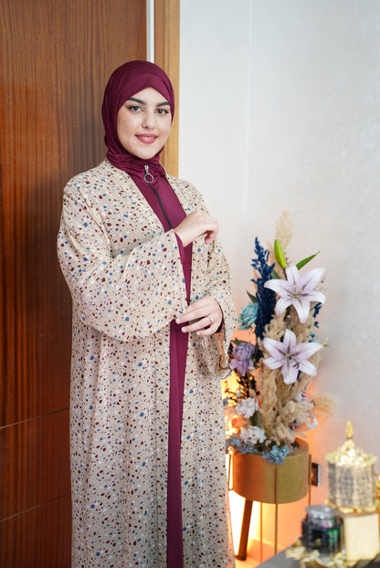 Burkini Femme Cash Terrazzo – Ensemble Élégant & Confortable