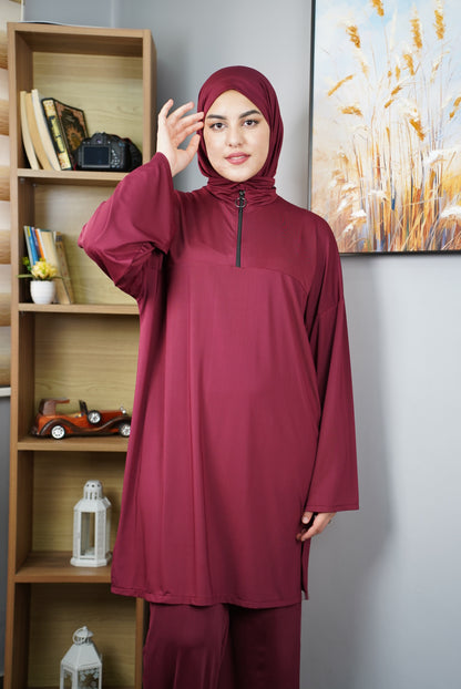Burkini Femme 3 Pièces – Ensemble Modeste & Confortable