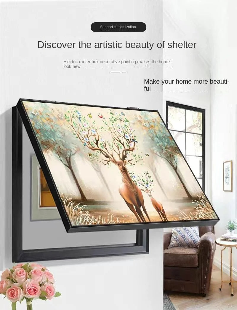 Décor boîte électrique ديكور صندوق عداد كهربائي