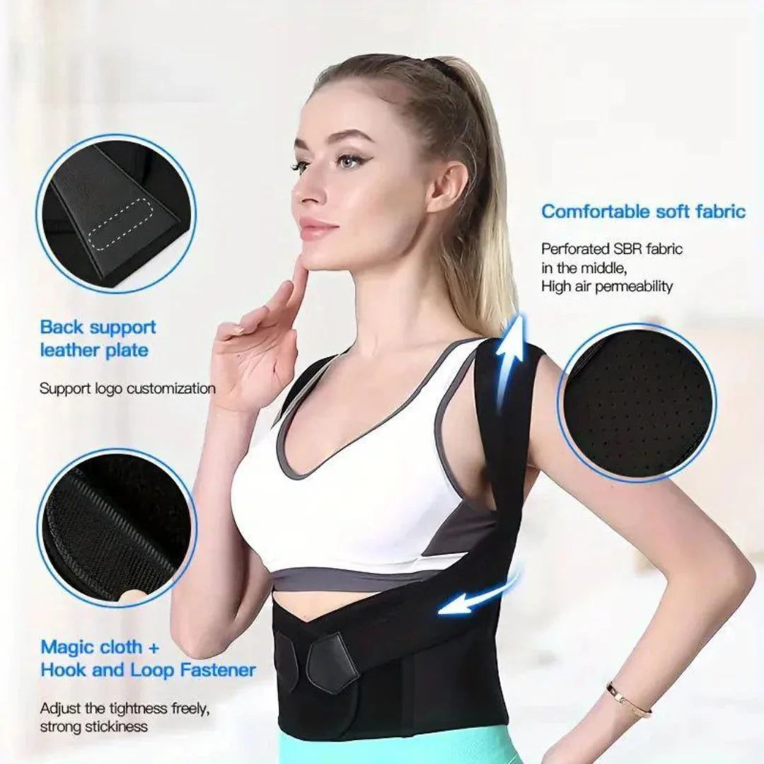 Correcteur de Posture Dos et Épaules Ajustable | MATJARRA