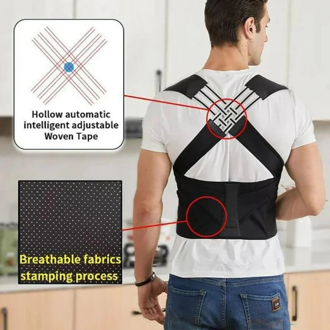 Correcteur de Posture Dos et Épaules Ajustable | MATJARRA