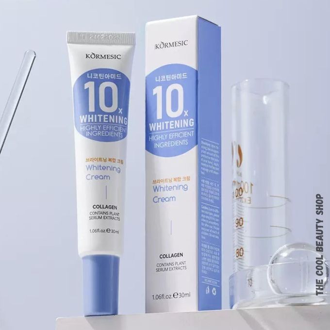 KORMESIC Creme Eclaircissante 10X كريم لتفتيح البشرة