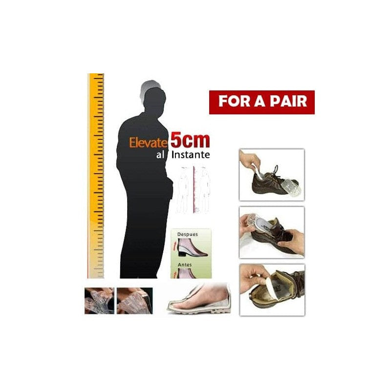 elevate 5 cm كعب سيليكون
