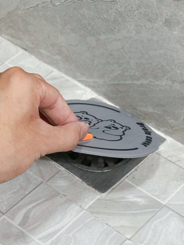 3 Couvercles de Drain en Silicone Anti-Cheveux – Filtre Évier & Douche