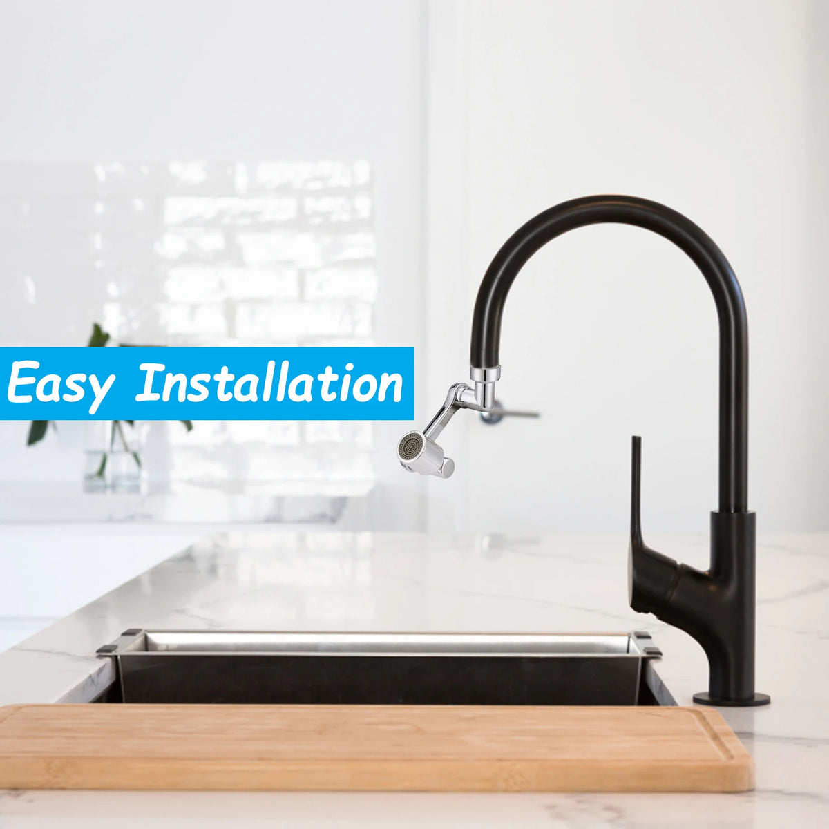 FAUCET SPLASH HEAD صنبور دوار 360