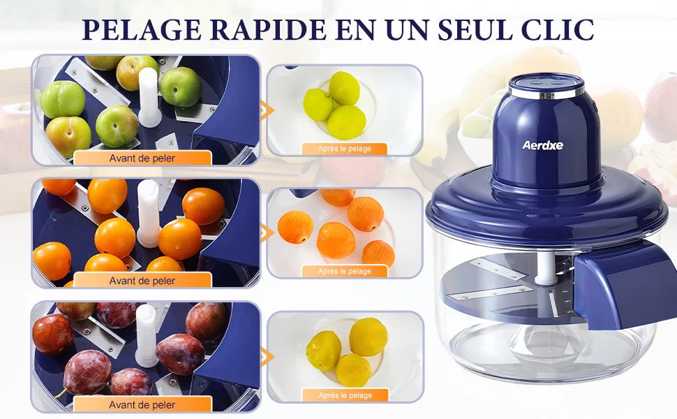 Éplucheur Électrique Fruits & Légumes | MATJARRA Maroc