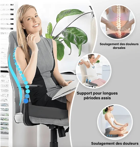 Coussin Ergonomique Hanches & Assise Confortable | MATJARRA